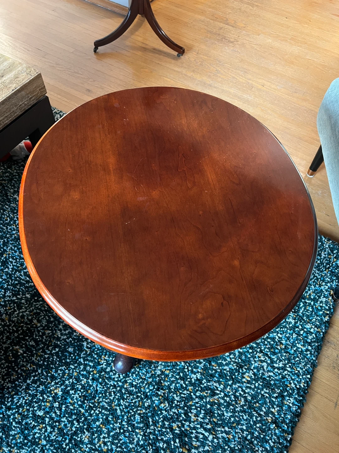 2 Bombay Company Accent Tables –  Classic Queen Anne Style - photo 5