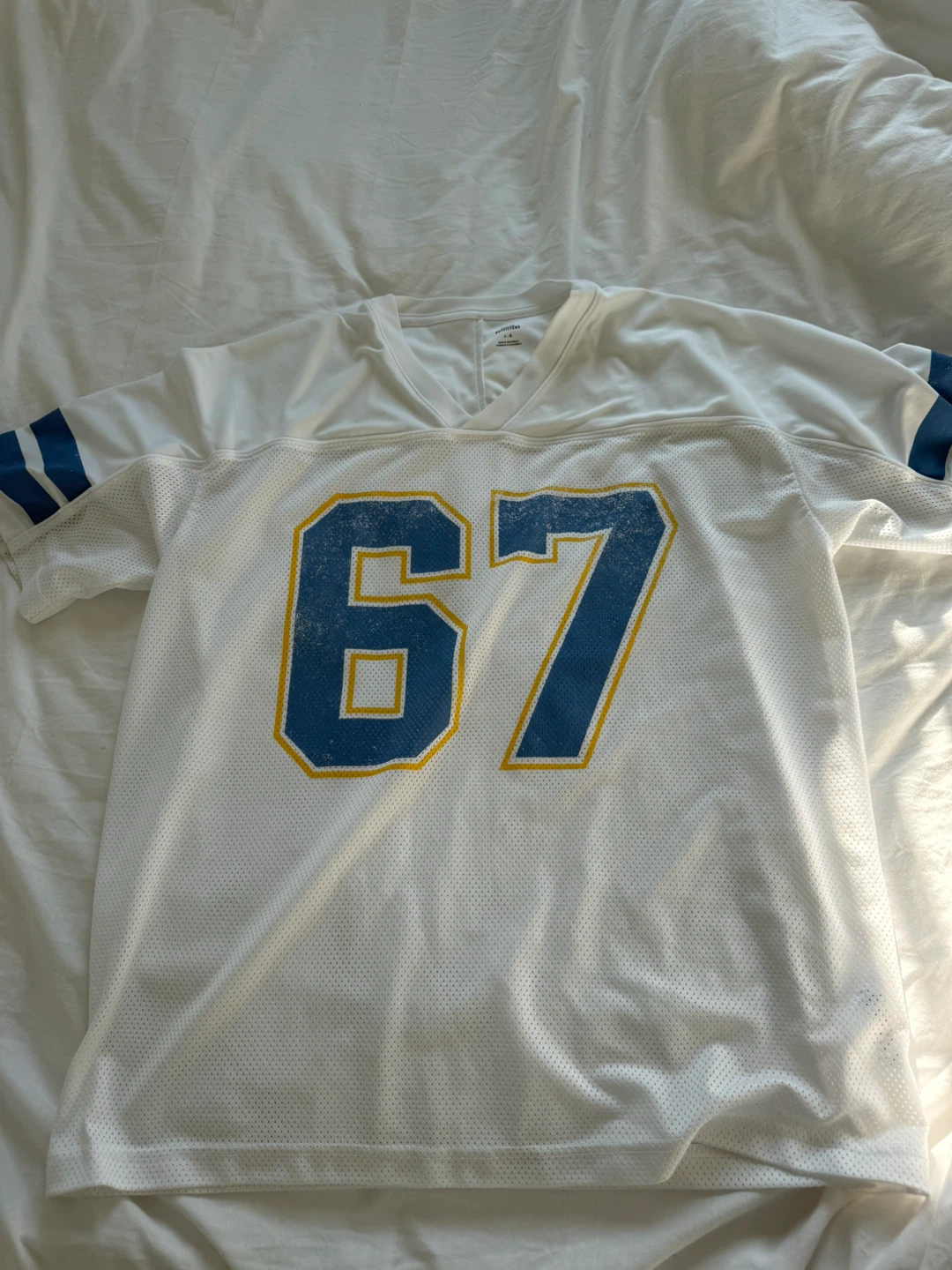 Urban Outfitters White Jersey Size L-G