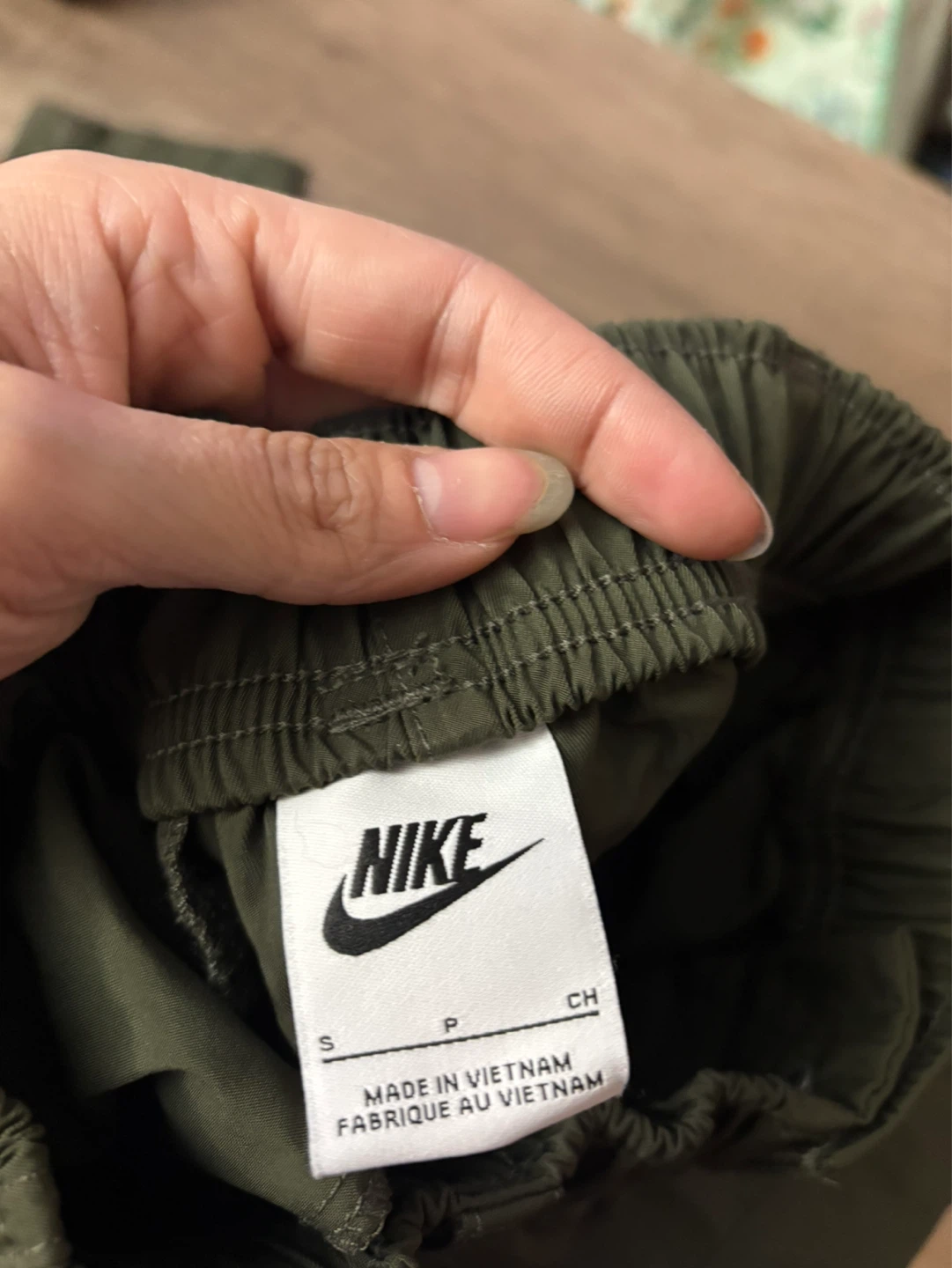 Nike Cargo Pants - Olive Green - Size S kids - photo 3