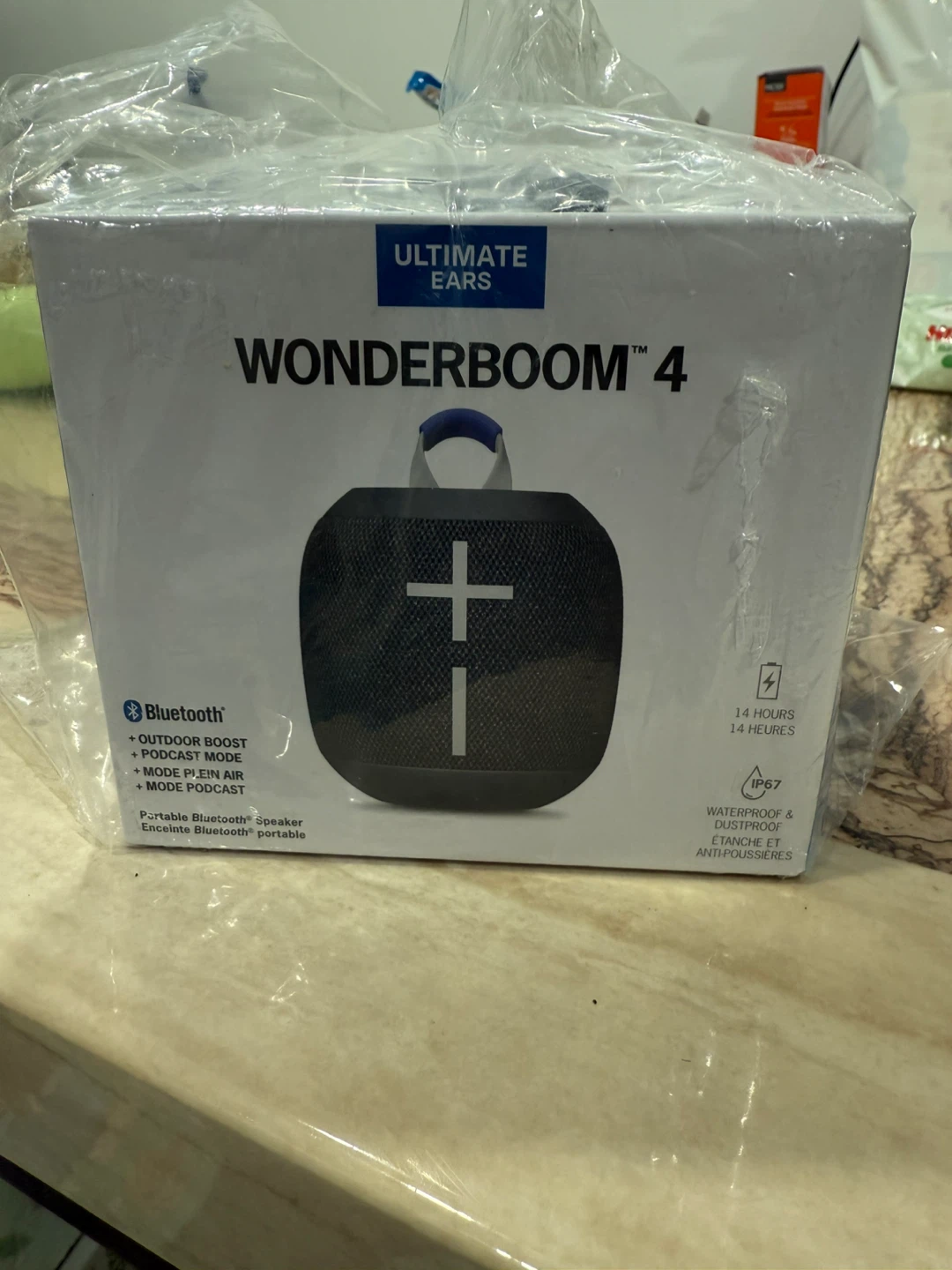 Ultimate Ears WONDERBOOM 4 Portable Bluetooth Speaker