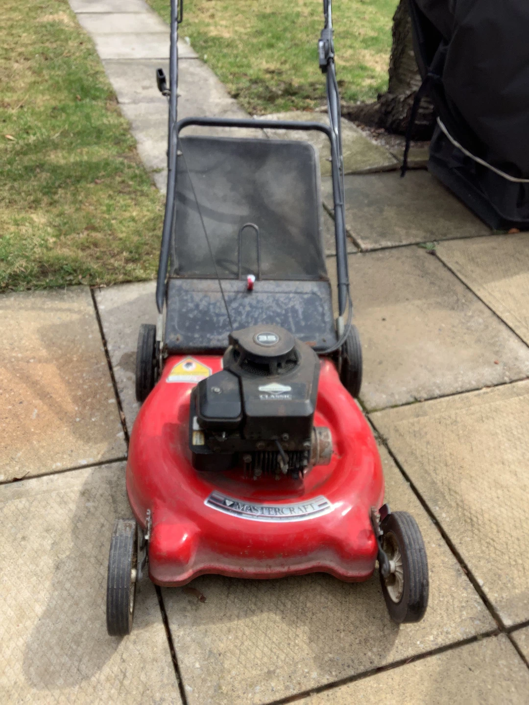 Mastercraft Classic Red Push Lawn Mower