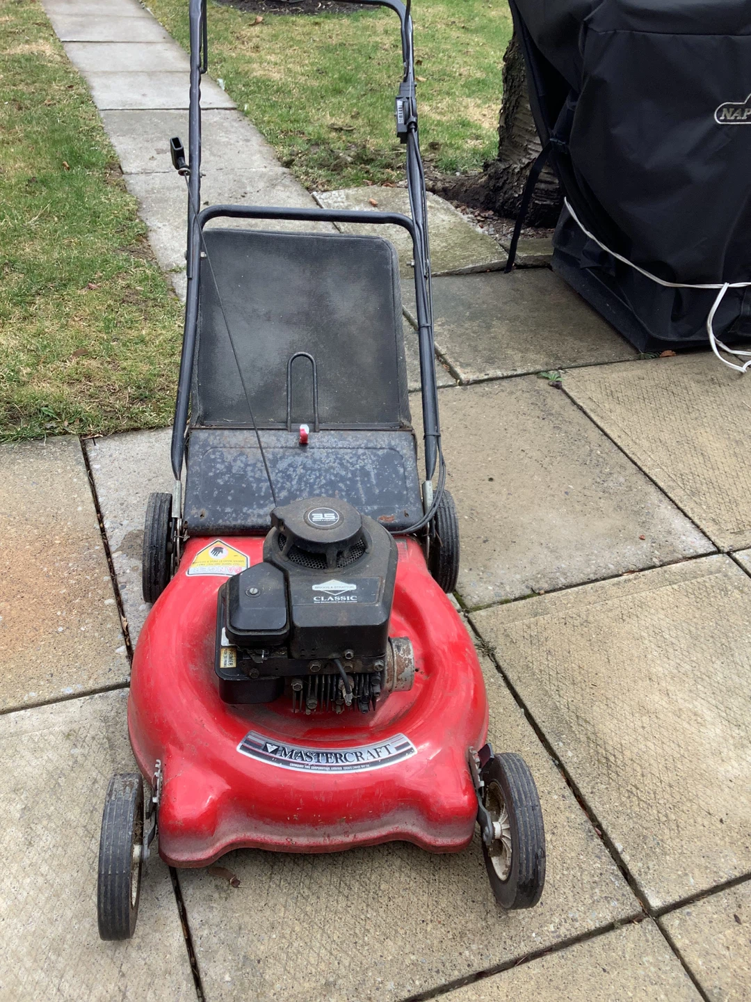 Mastercraft Classic Red Push Lawn Mower - photo 2