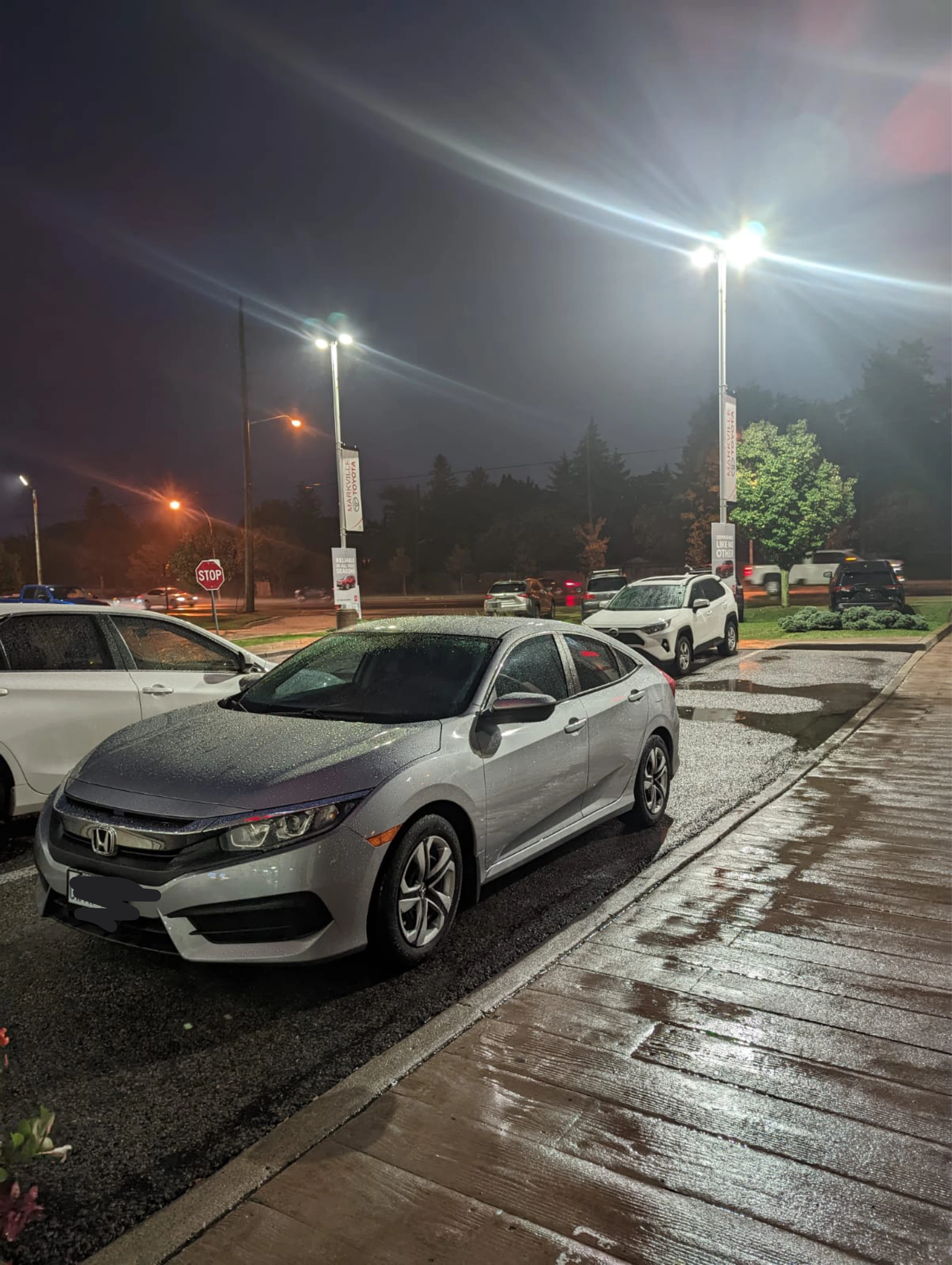 Silver Honda Civic Sedan 2016 - photo 3