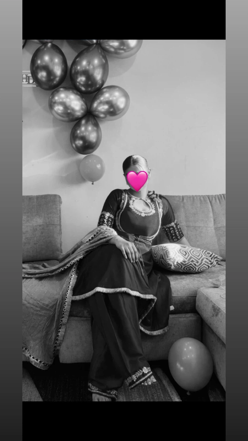 Women's Royal Blue and Pink Punjabi Suit Set - photo 3