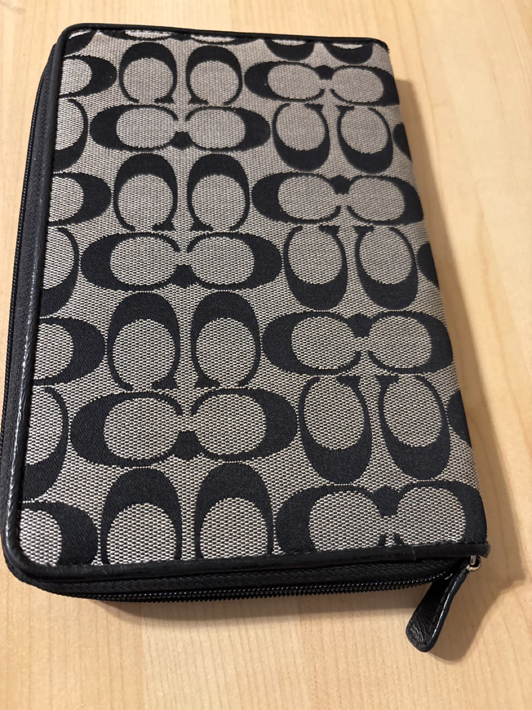Coach Monogram Kindle Zip Around Organizer/Clutch - photo 3