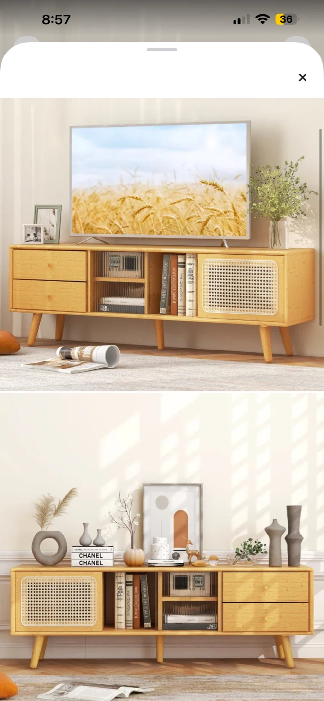 Braniia TV Stand for TVs up to 65" - photo 2