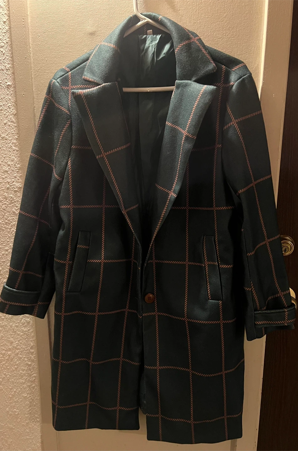 Women's Plaid Coat