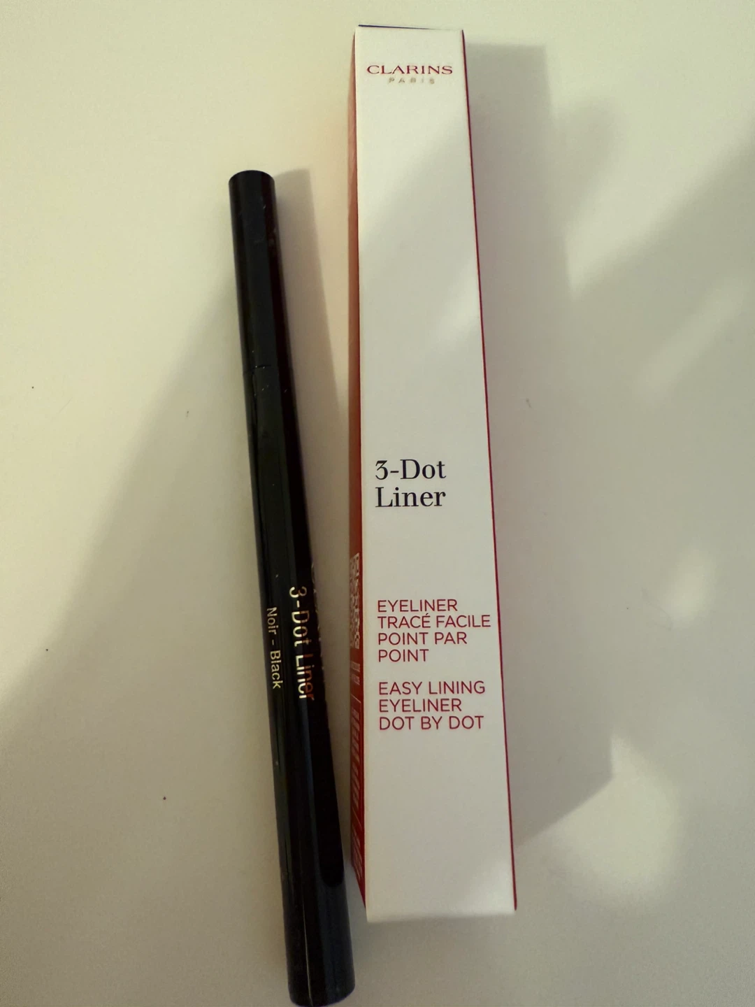 Clarins 3-Dot Eyeliner - Noir Black new