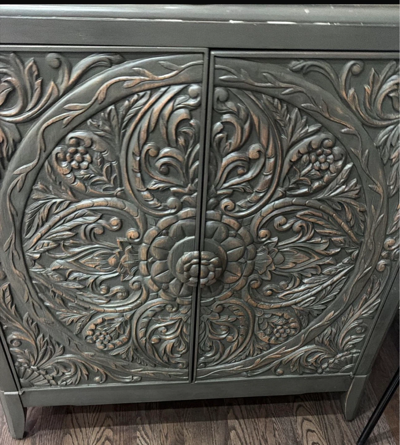 Ornate Carved Cabinet - photo 2