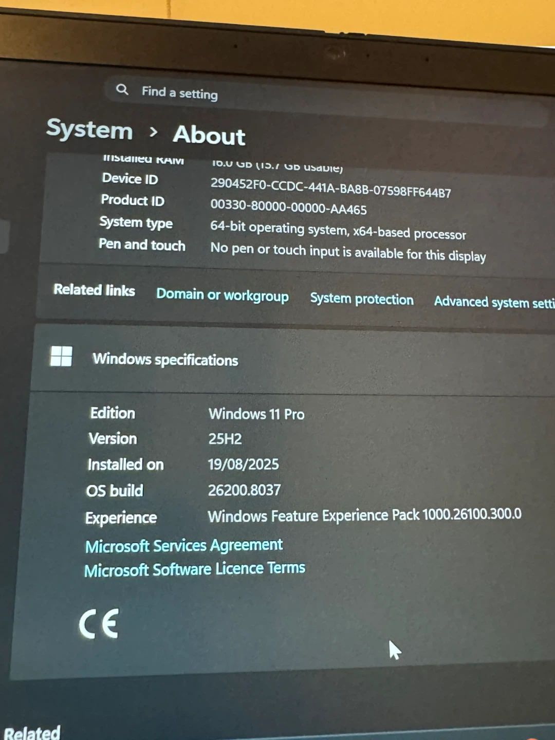 Lenovo ThinkPad Laptop - Intel Core i5, 16GB RAM, 256GB SSD - photo 5