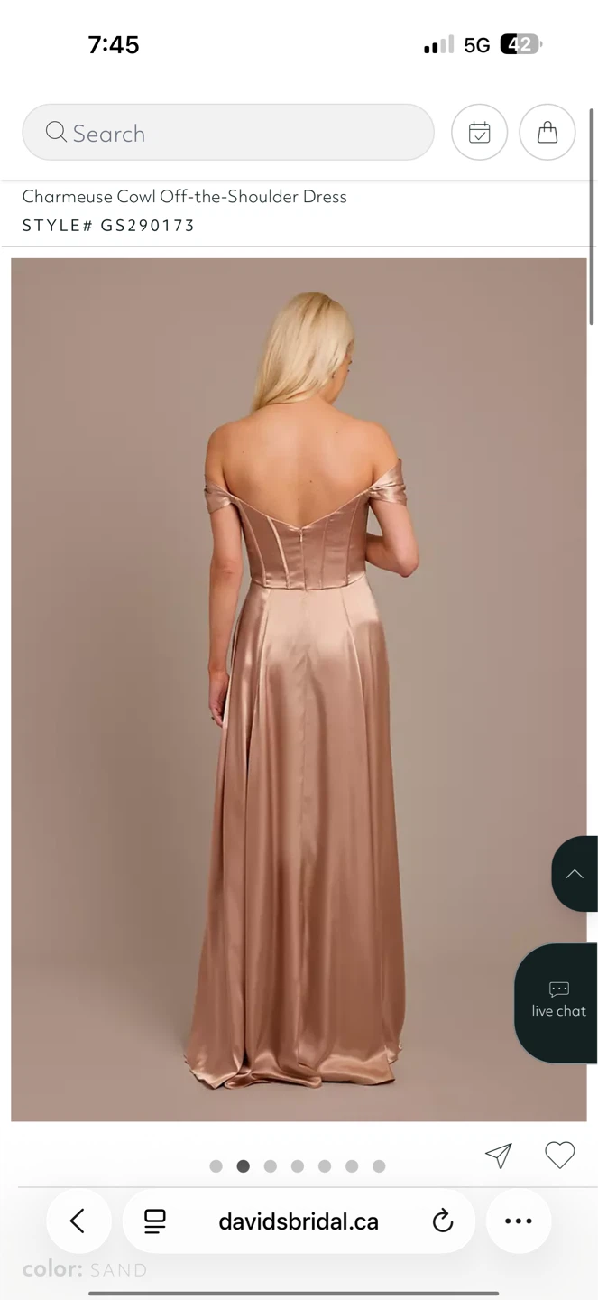 Grad/ bridesmaid dress - photo 4