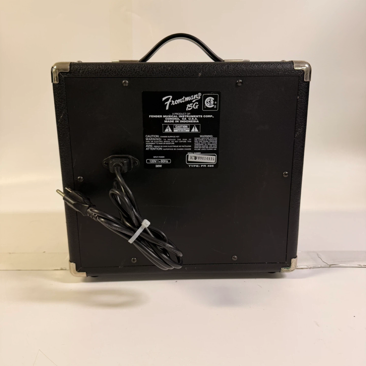 Fender Frontman 15G Guitar Amplifier - photo 5