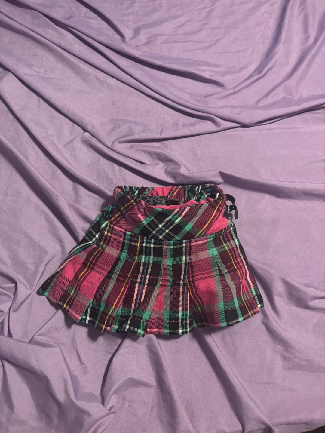 Children's Plaid Skirt 6-9 Months