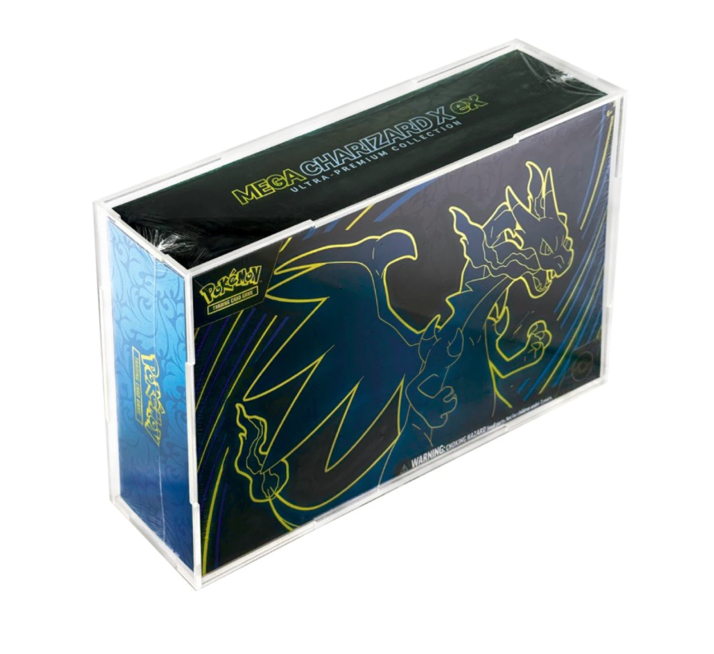 Pokemon high quality Charizard UPC Acrylic box