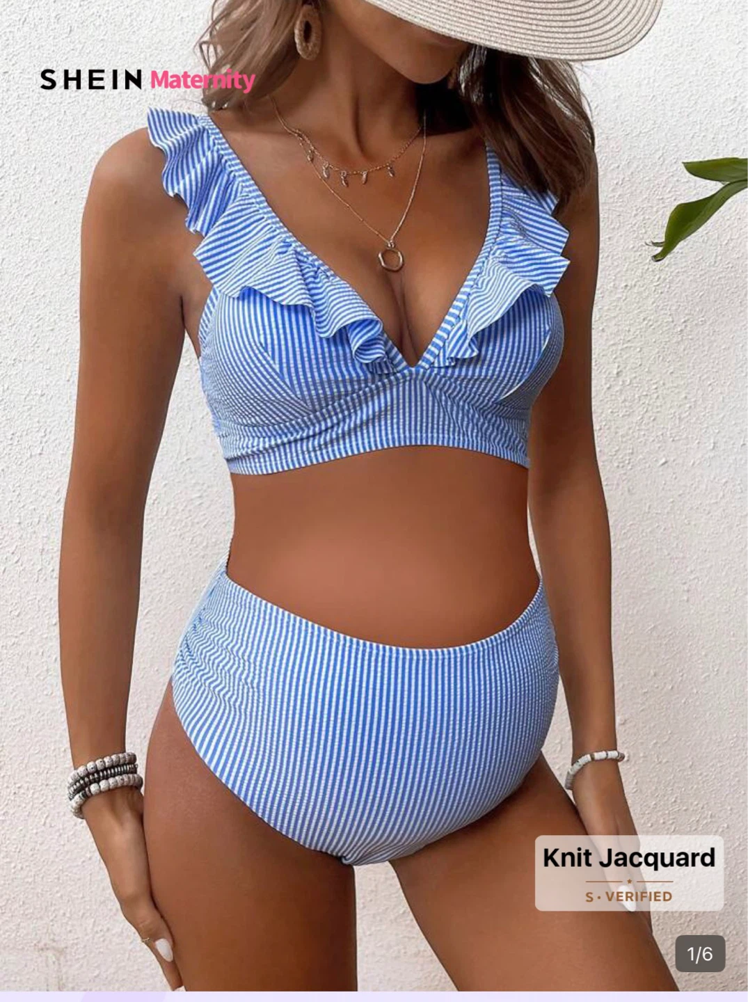 Two free SHEIN Maternity bikini sets