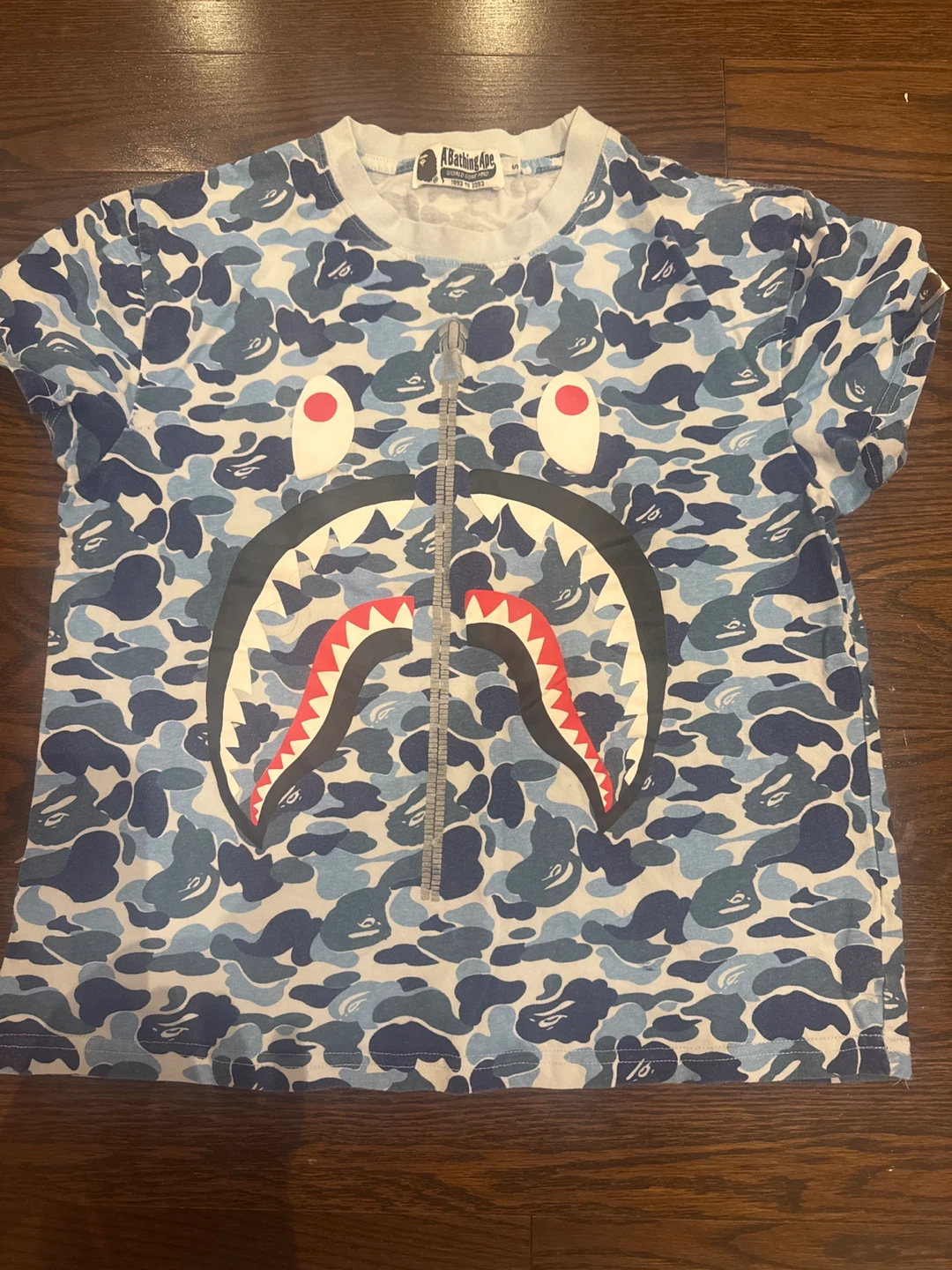 A Bathing Ape Shark Camo T-Shirt