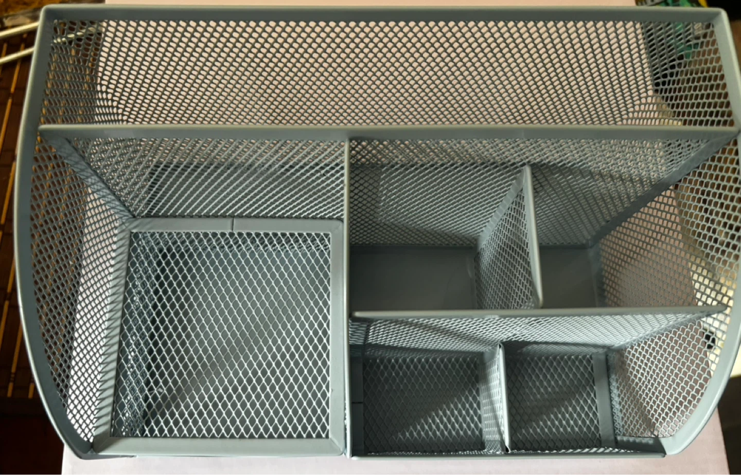 Annova Mesh Desk Organizer with 7 Compartments + Drawer