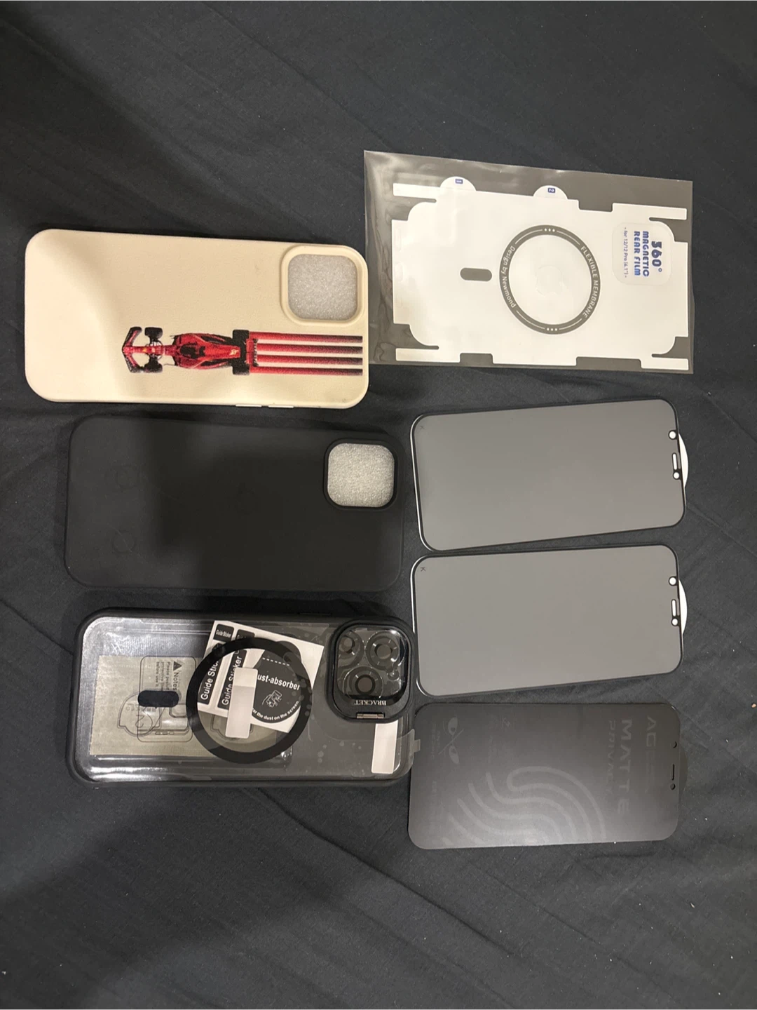 iPhone 12/12 Pro Screen Protectors and Cases