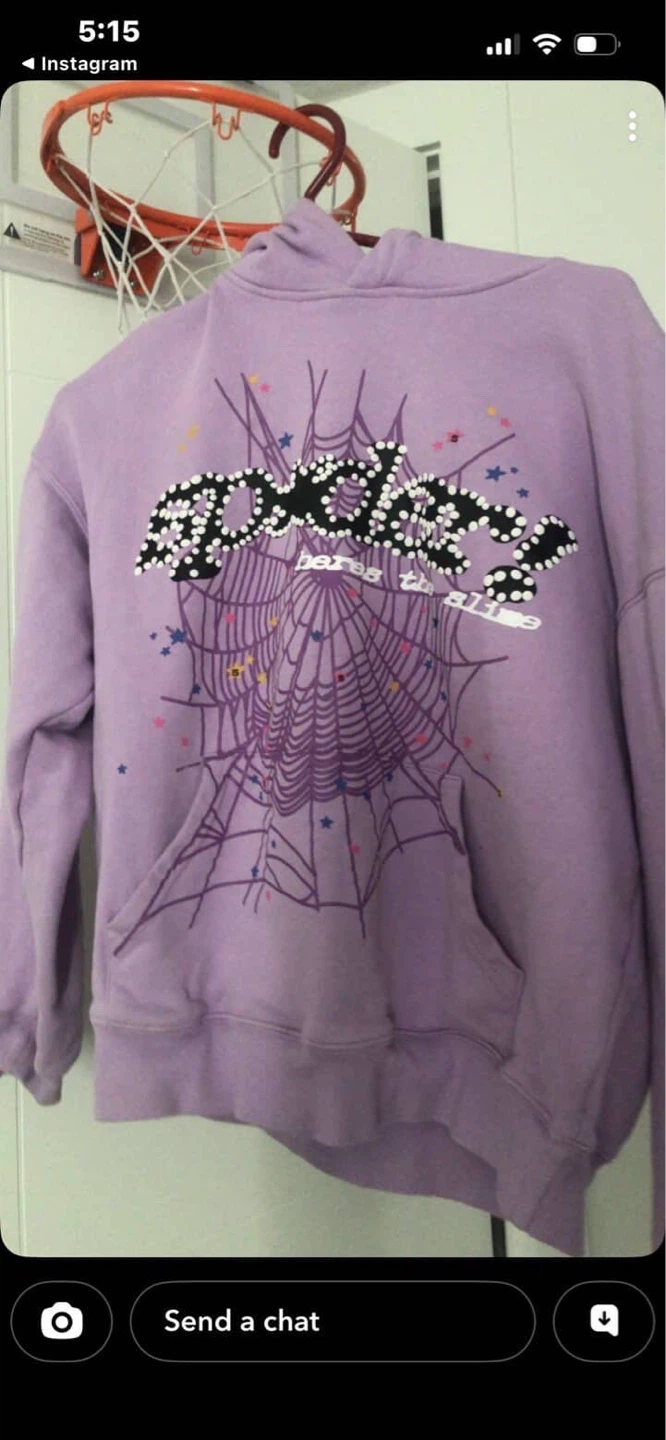 Purple Sp5der Hoodie