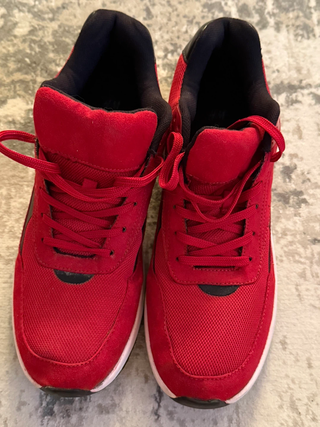 H&M Red Sneakers EUR 44 US 10.5