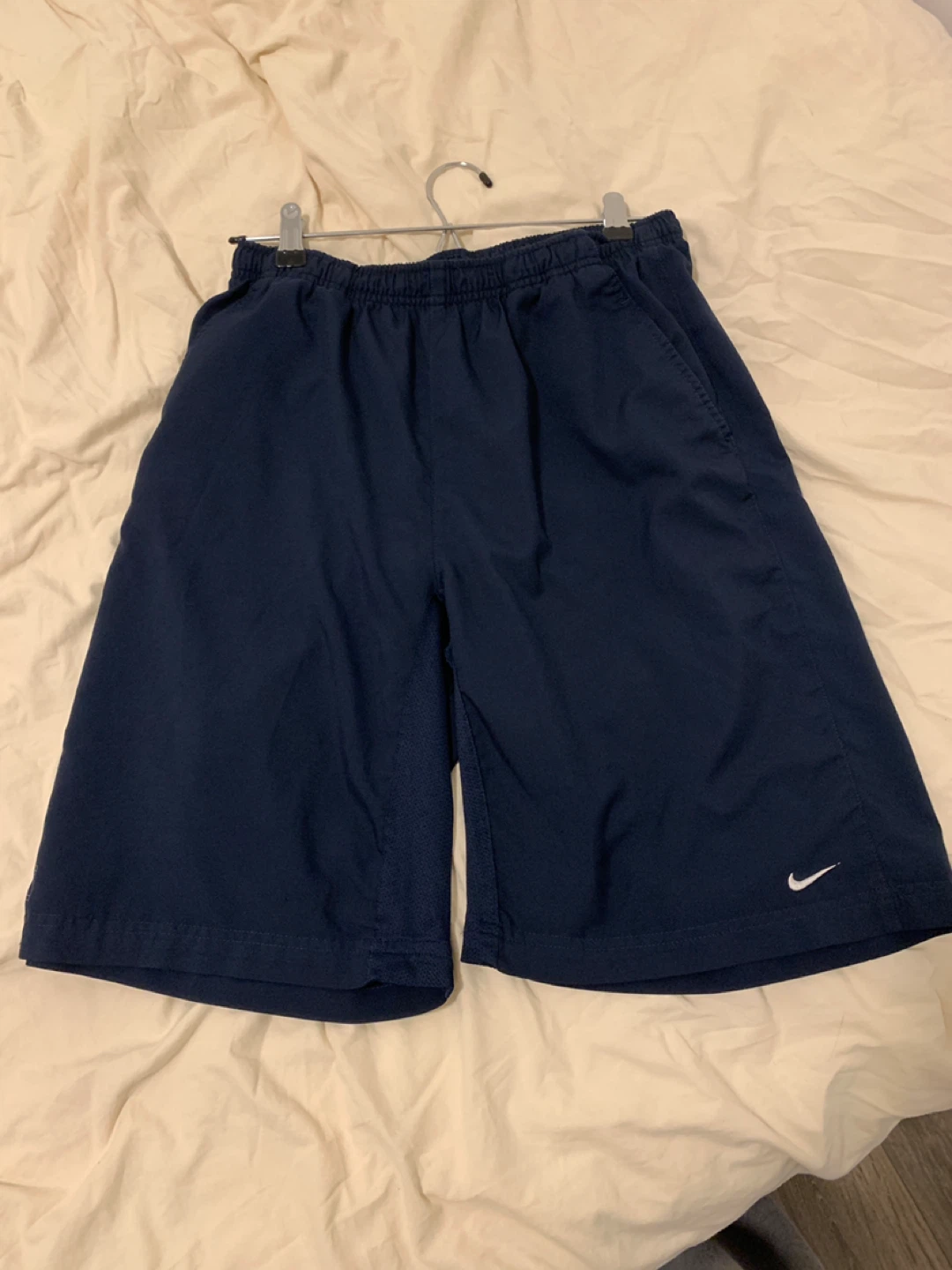 Nike Navy Blue Athletic Shorts Size M