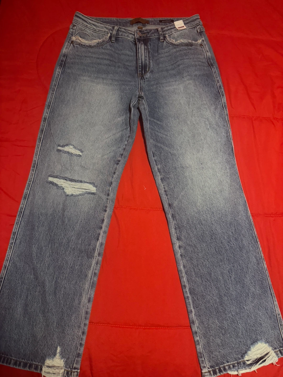 Judy Blue Distressed Bootcut Jeans - photo 4