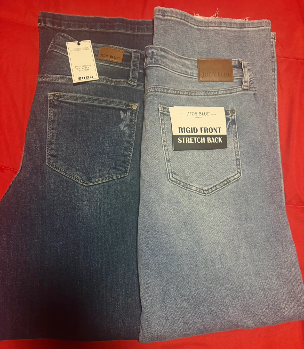 Judy Blue Distressed Bootcut Jeans - photo 2