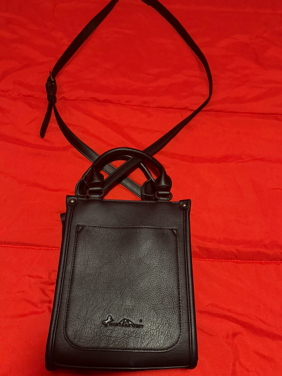 Montana West Black Faux Leather Crossbody Bag - photo 2
