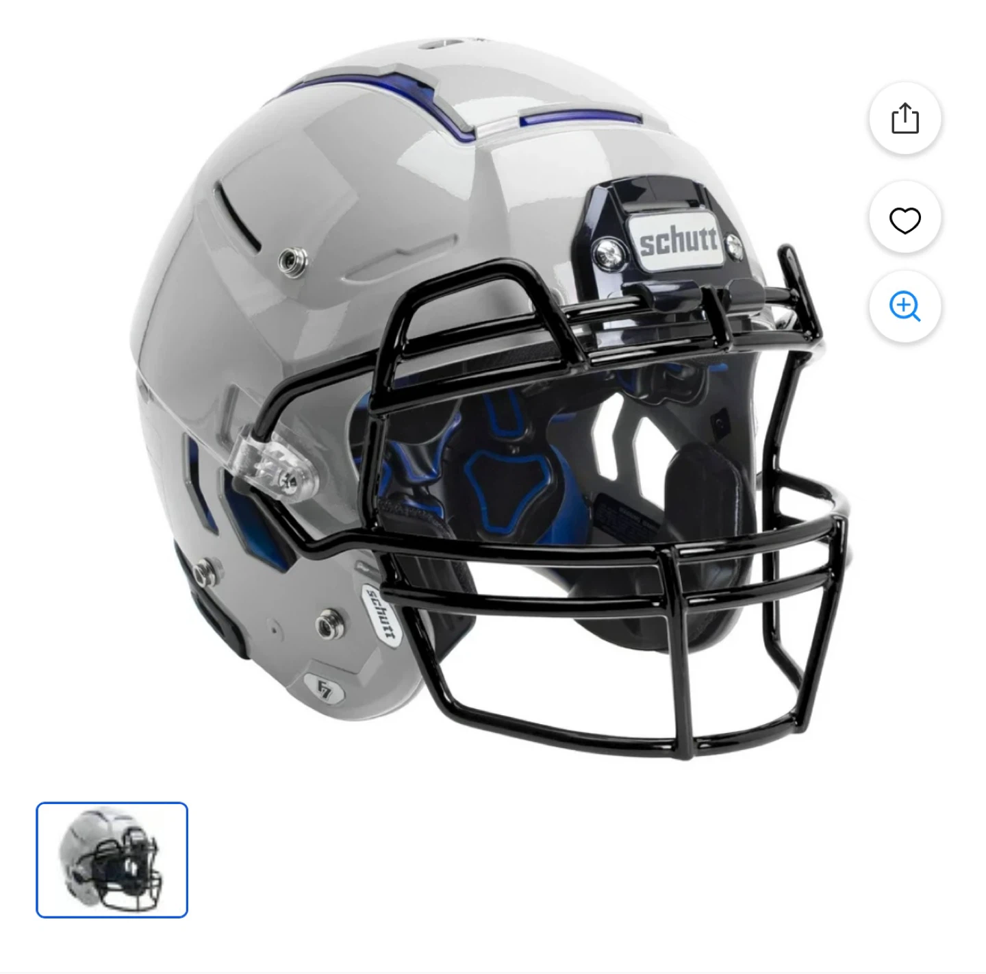 Schutt F7 VTD Adult Football Helmet - Size L