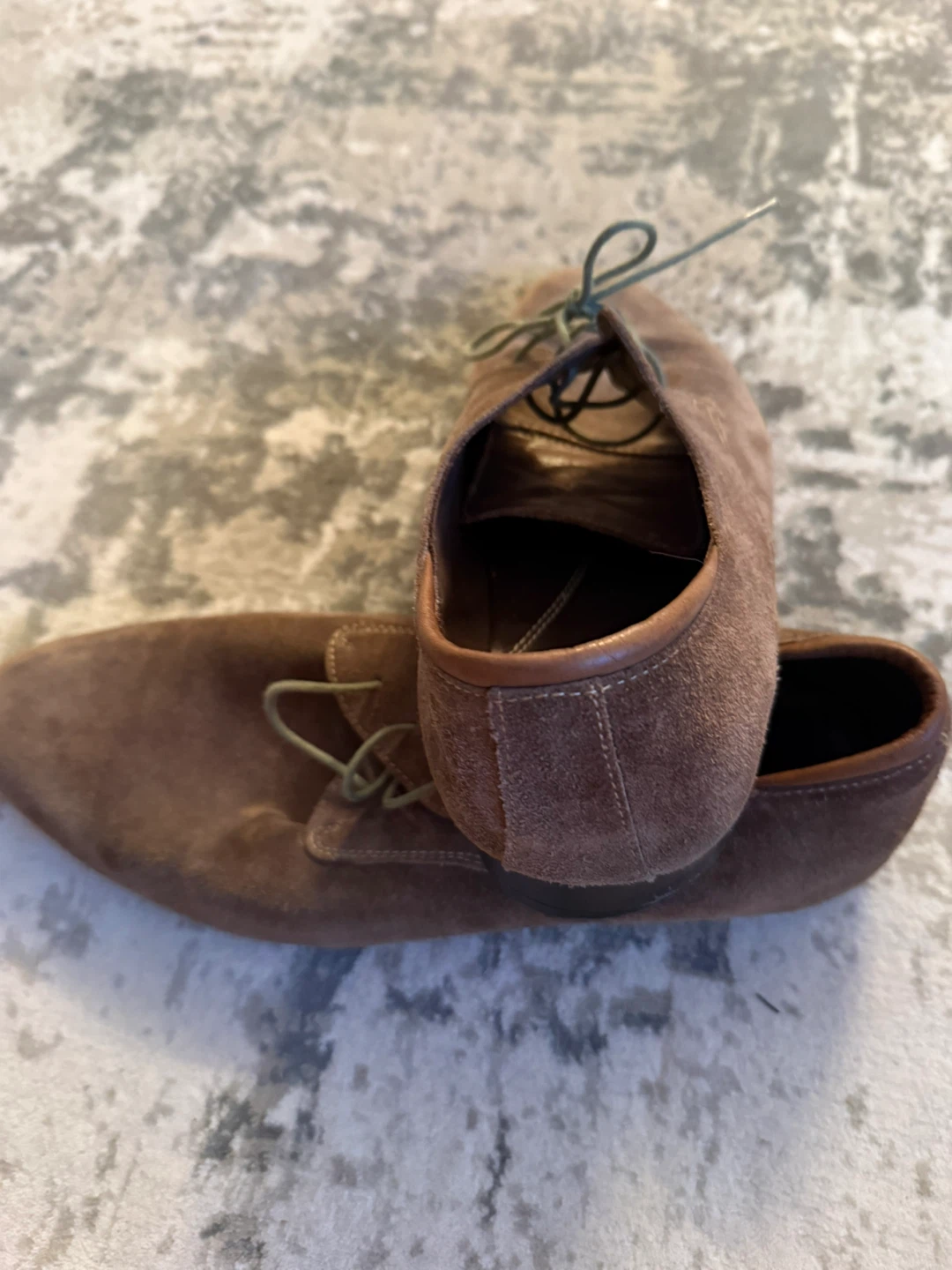 Brown Suede Oxford Dress Shoes size EURO 46 - photo 2