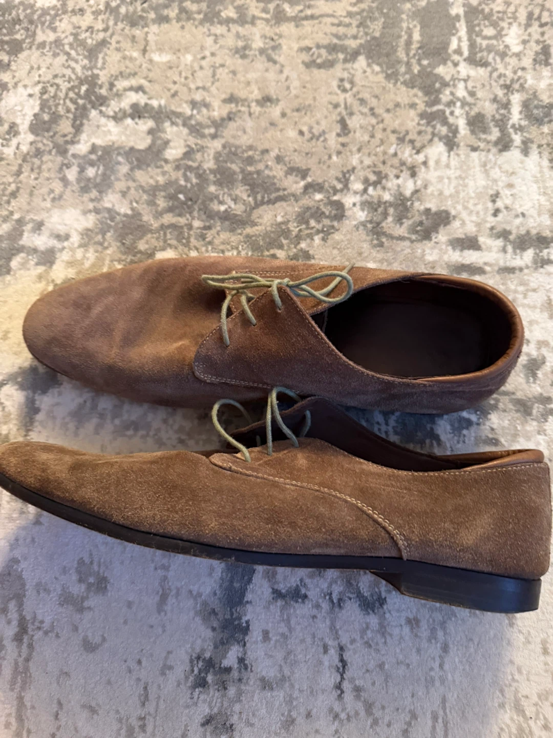 Brown Suede Oxford Dress Shoes size EURO 46 - photo 3