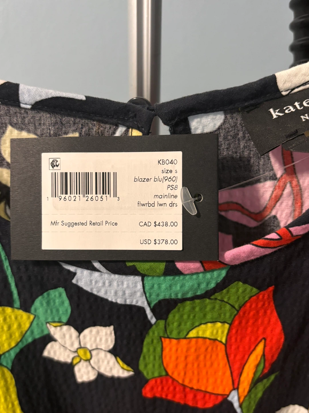 Kate Spade Floral Maxi Dress - Size S - photo 3