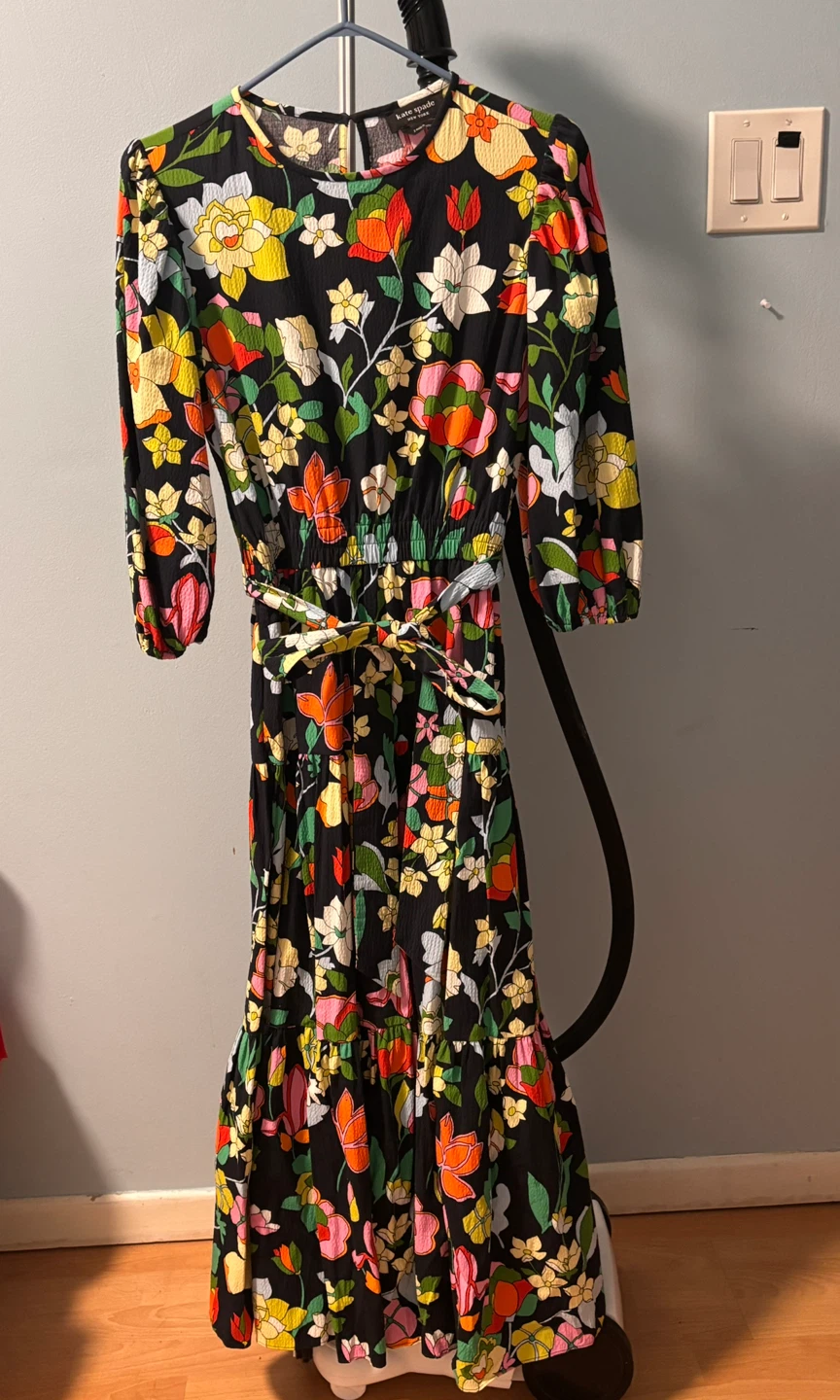 Kate Spade Floral Maxi Dress - Size S