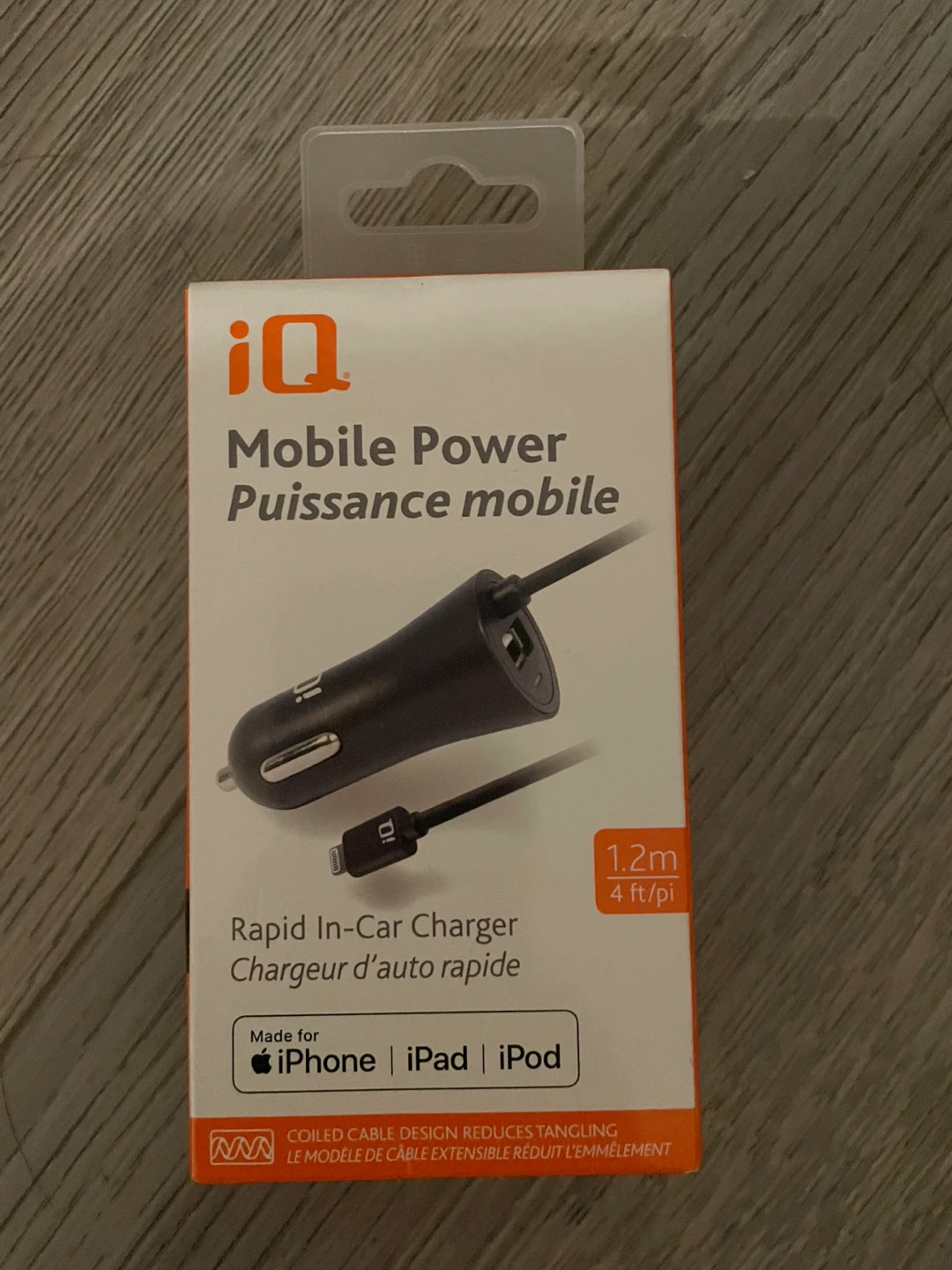 iQ Mobile Power Rapid In-Car Charger for iPhone/iPad/iPod