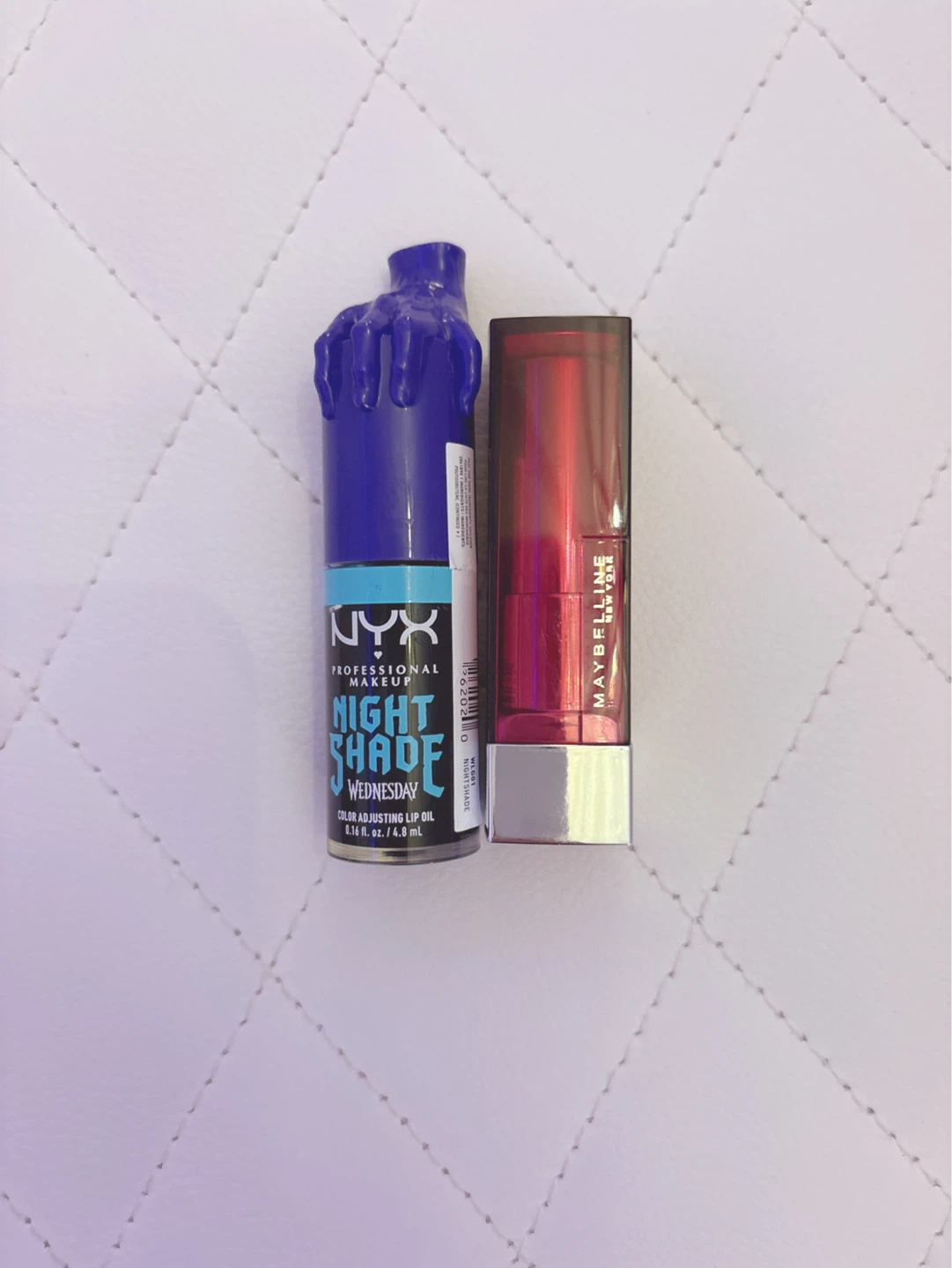 NYX Lip Oil and Maybelline lipstick bundle