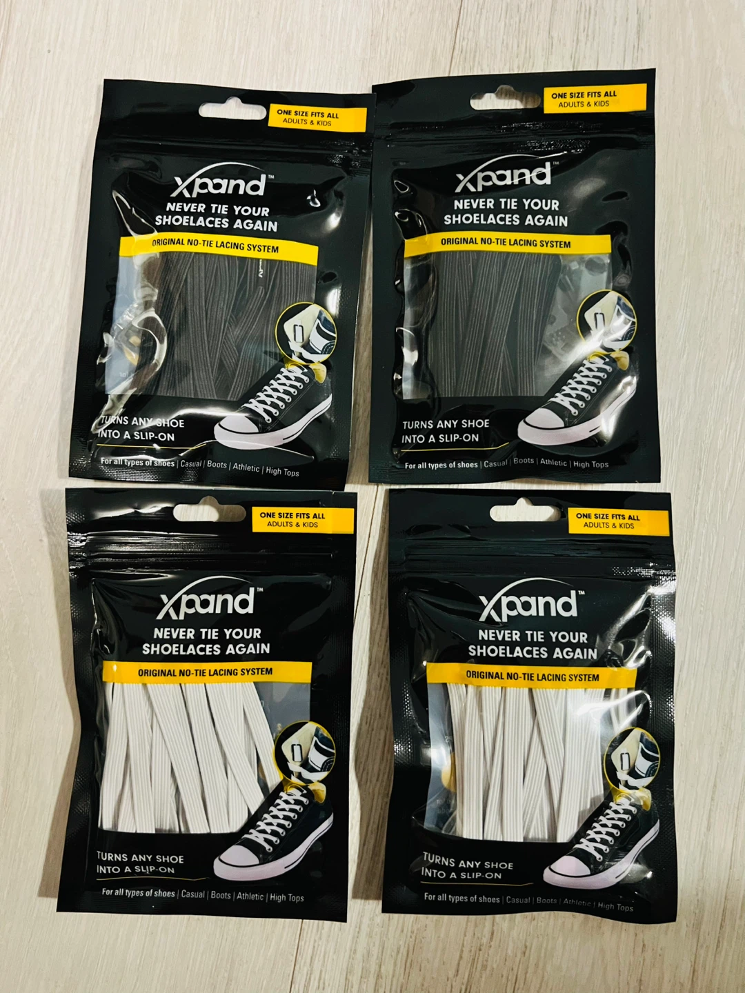 Xpand Original No-Tie Flat Laces