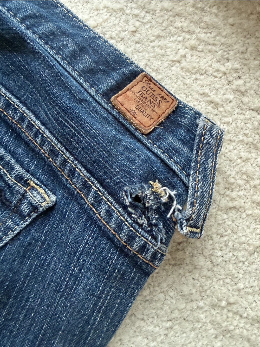 Guess Jeans Womens Size 26 Blue Denim - photo 3