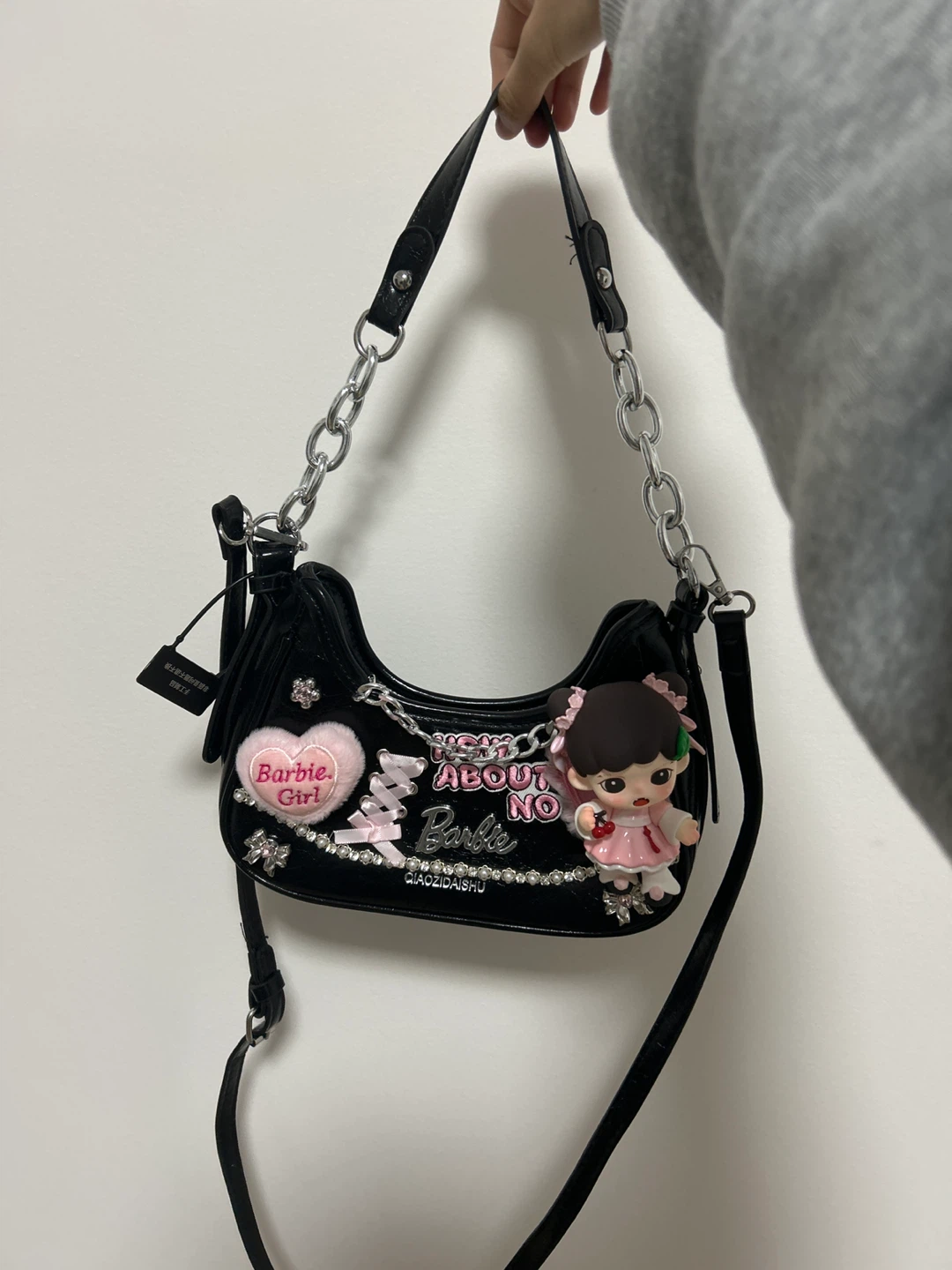 Barbie Shoulder Bag/Purse with Charms