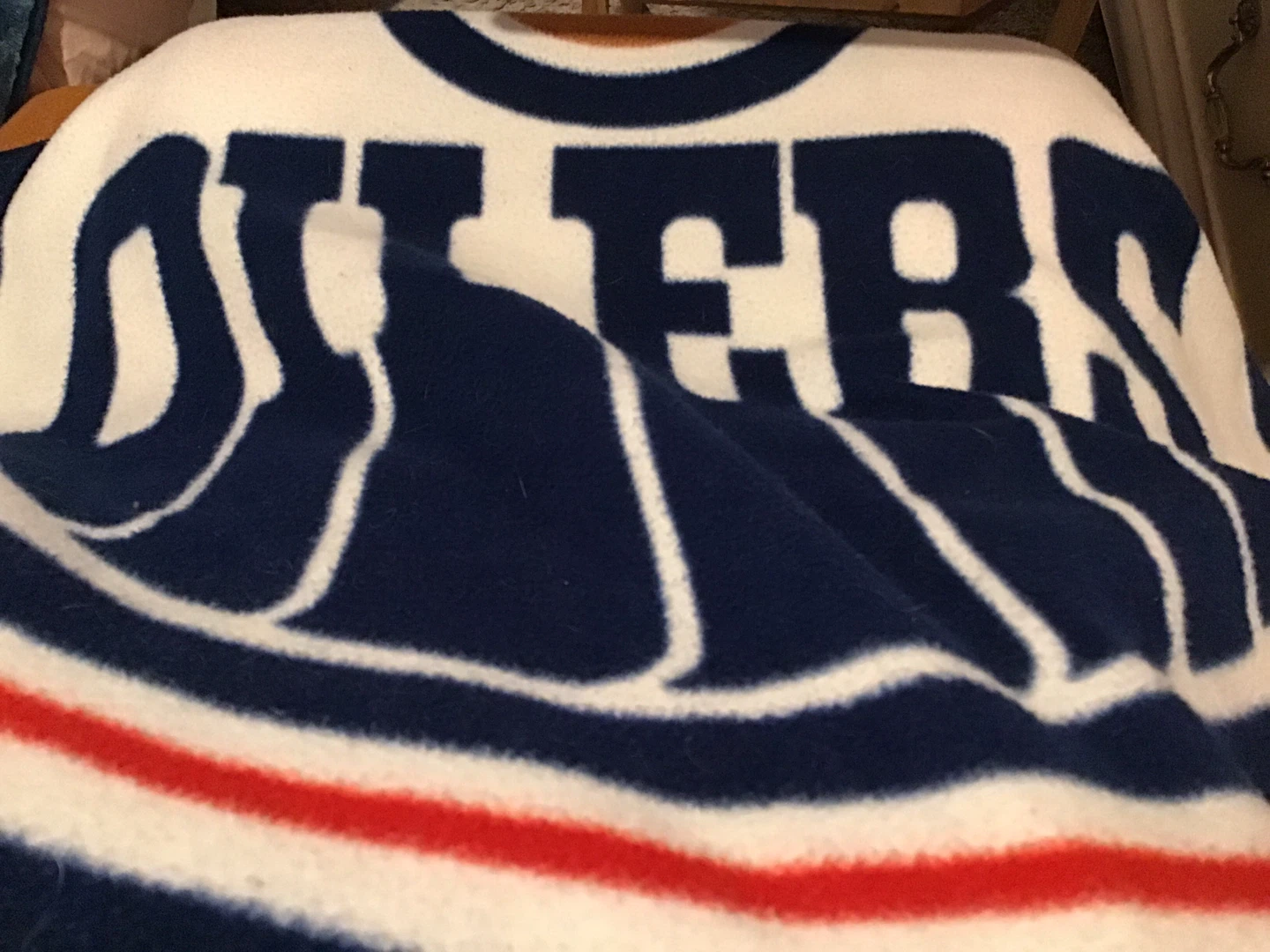 Edmonton Oilers Fleece Blanket