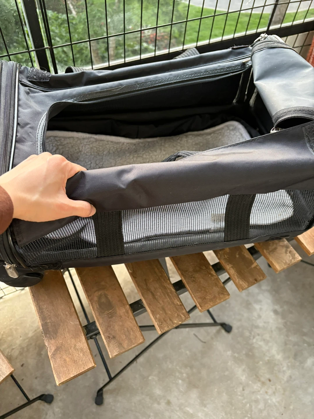 Pet Flight Carrier- max size for 1yo Corgi - photo 3