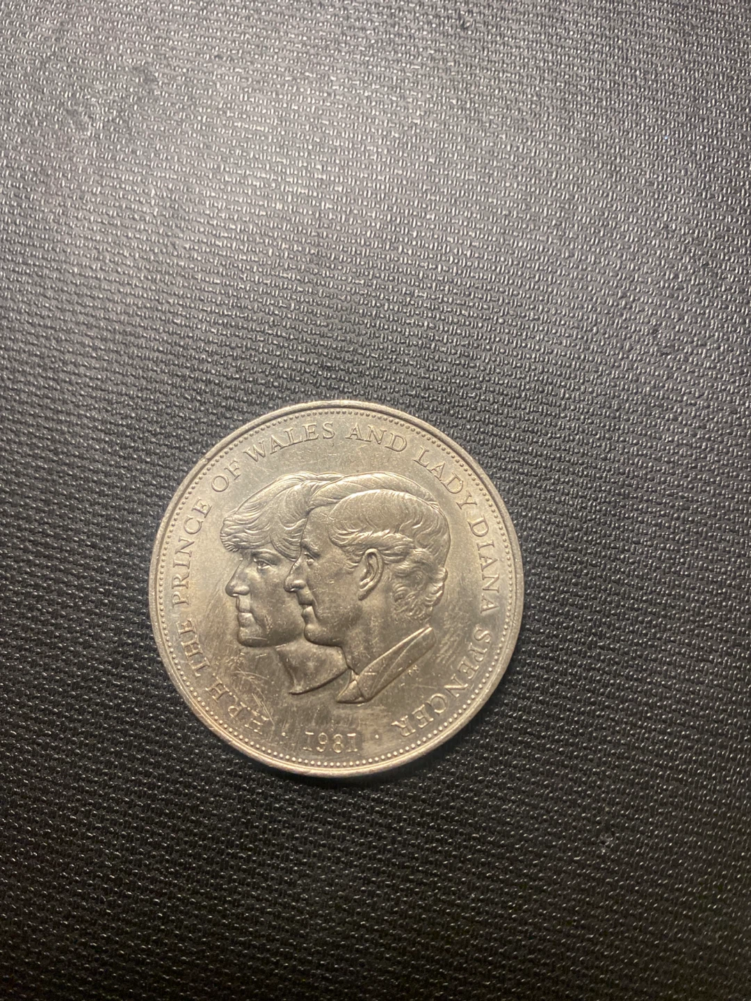1981 Royal Wedding Coin - Prince Charles and Lady Diana