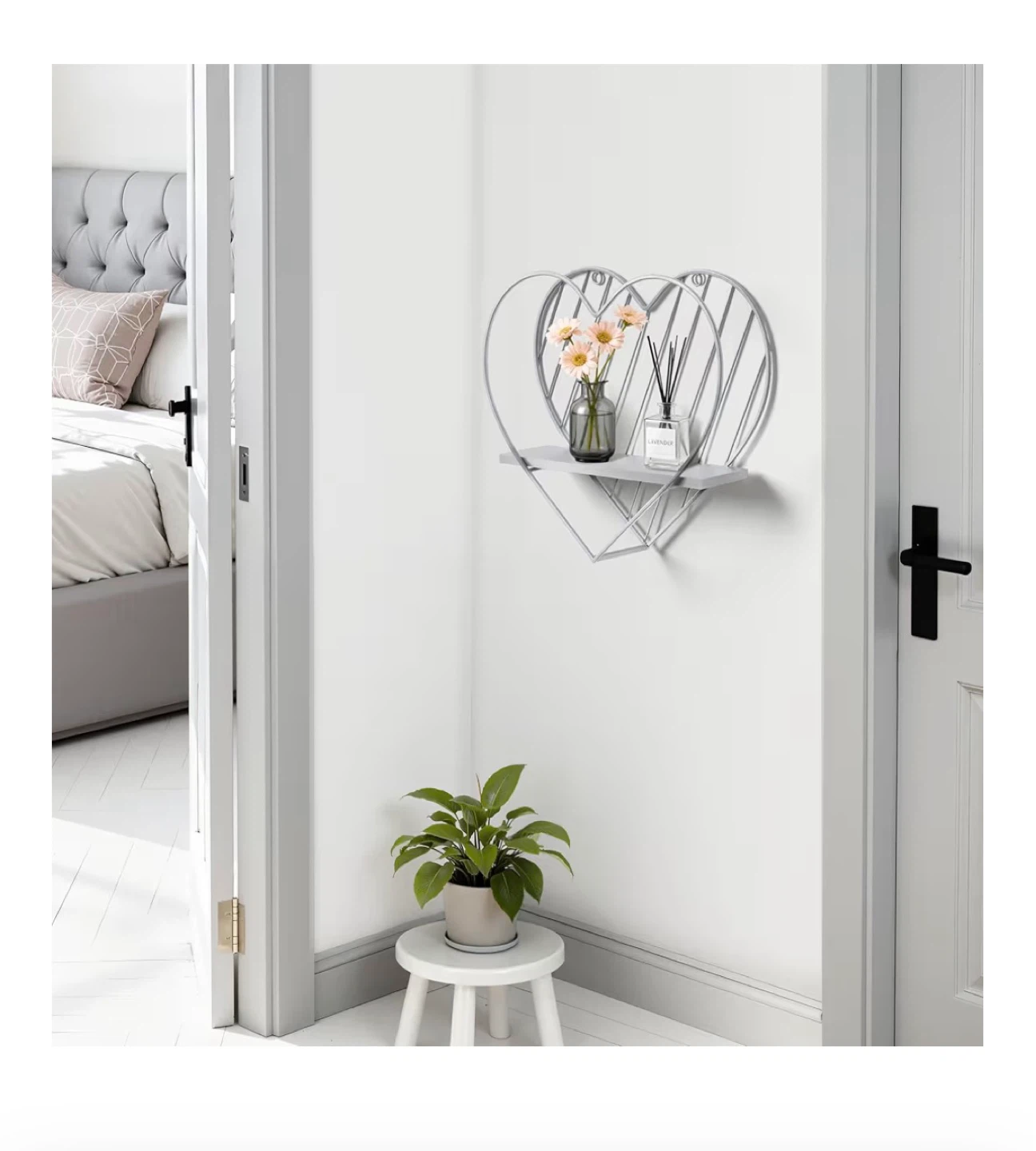 Heart Shaped Wall Shelf - photo 2
