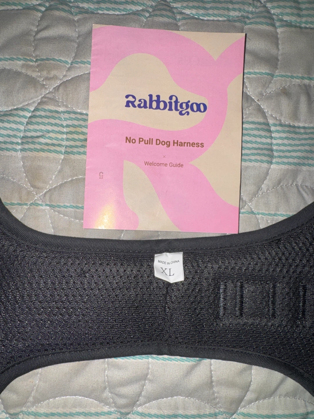Rabbitgoo No Pull Dog Harness - Pink XL - photo 2