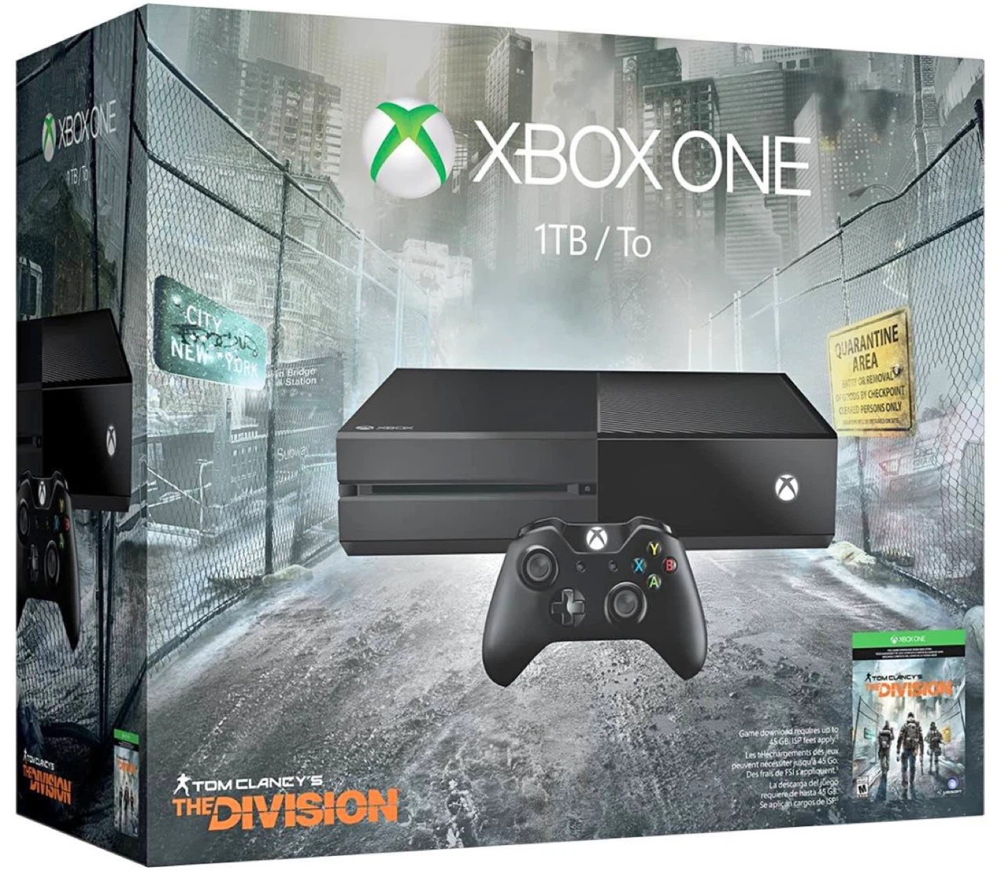 Xbox One 1TB Console Bundle with 4 Games