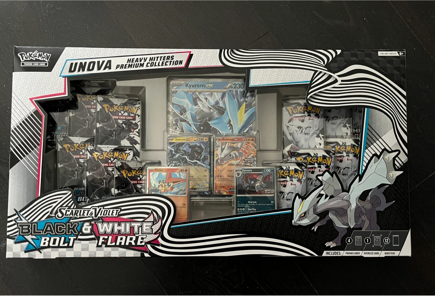 Pokemon Black Bolt & White Flare Premium Collection (SEALED)