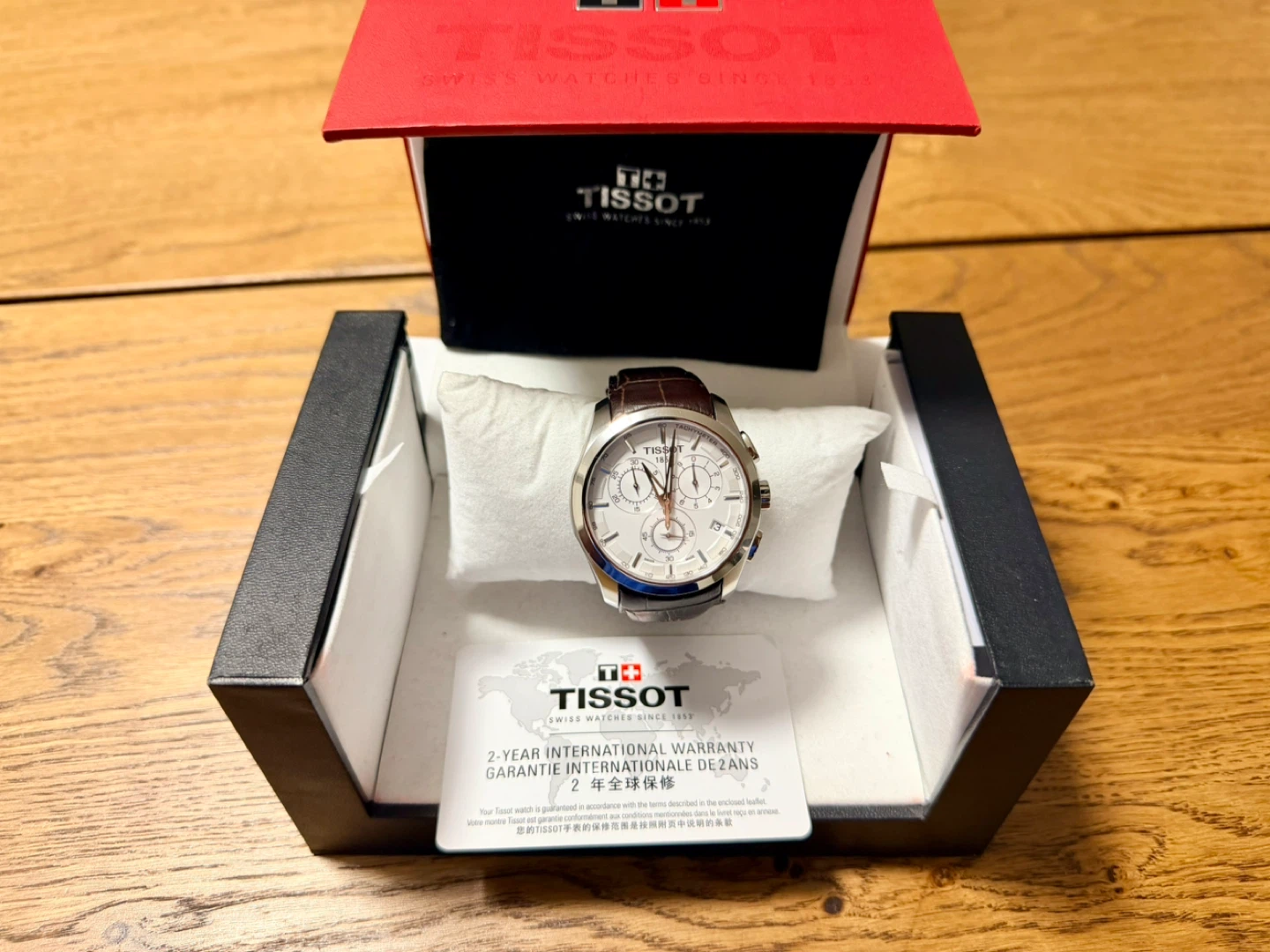 Tissot Couturier Chronograph - brand new