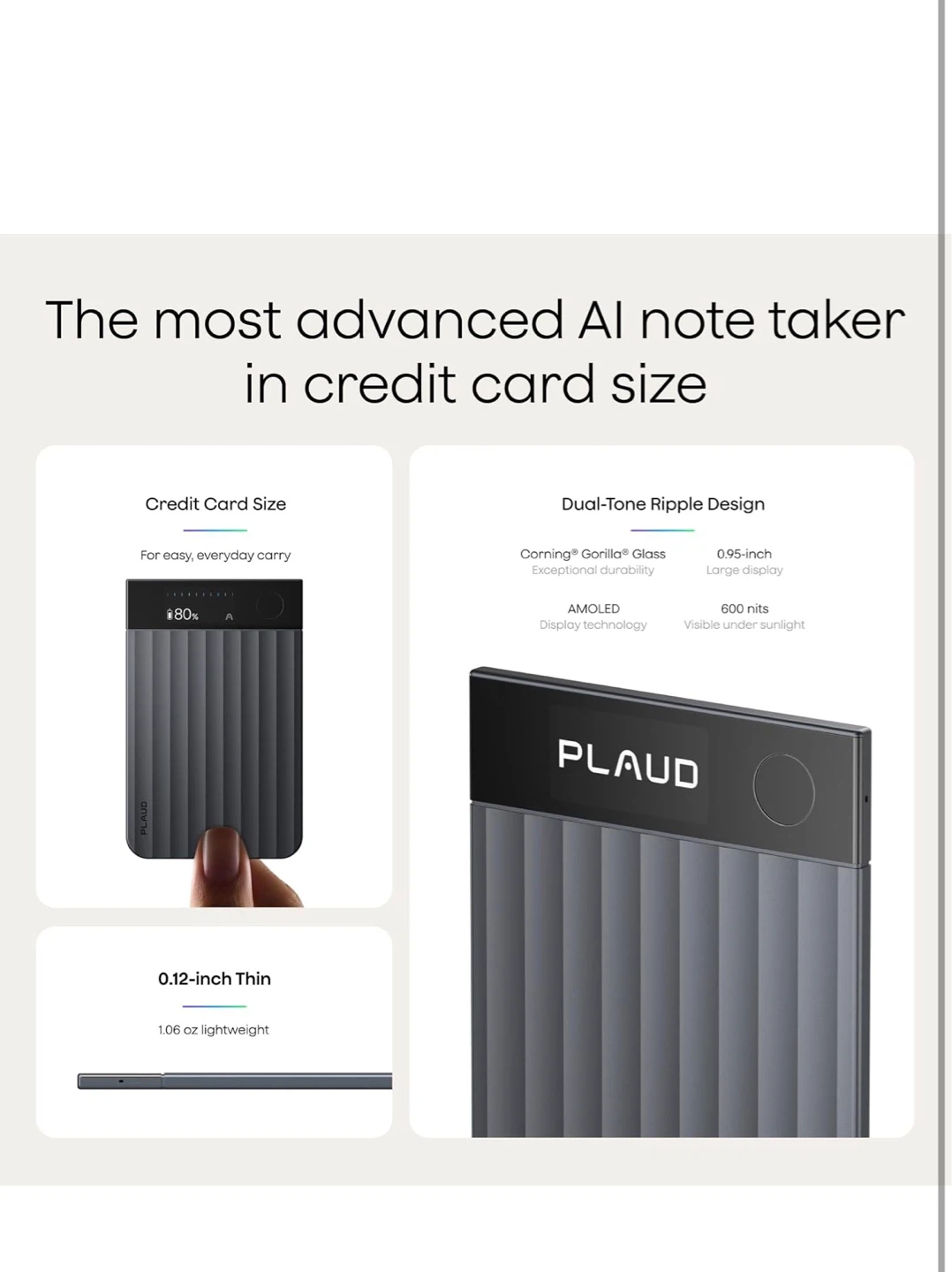 Plaud Note Pro AI Voice recorder - photo 4