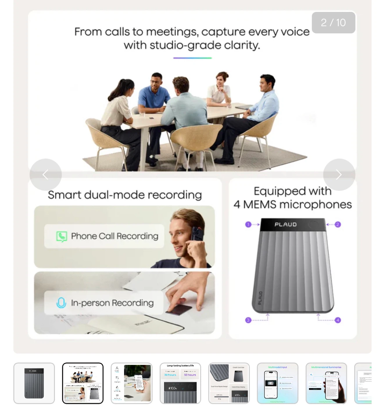 Plaud Note Pro AI Voice recorder - photo 5