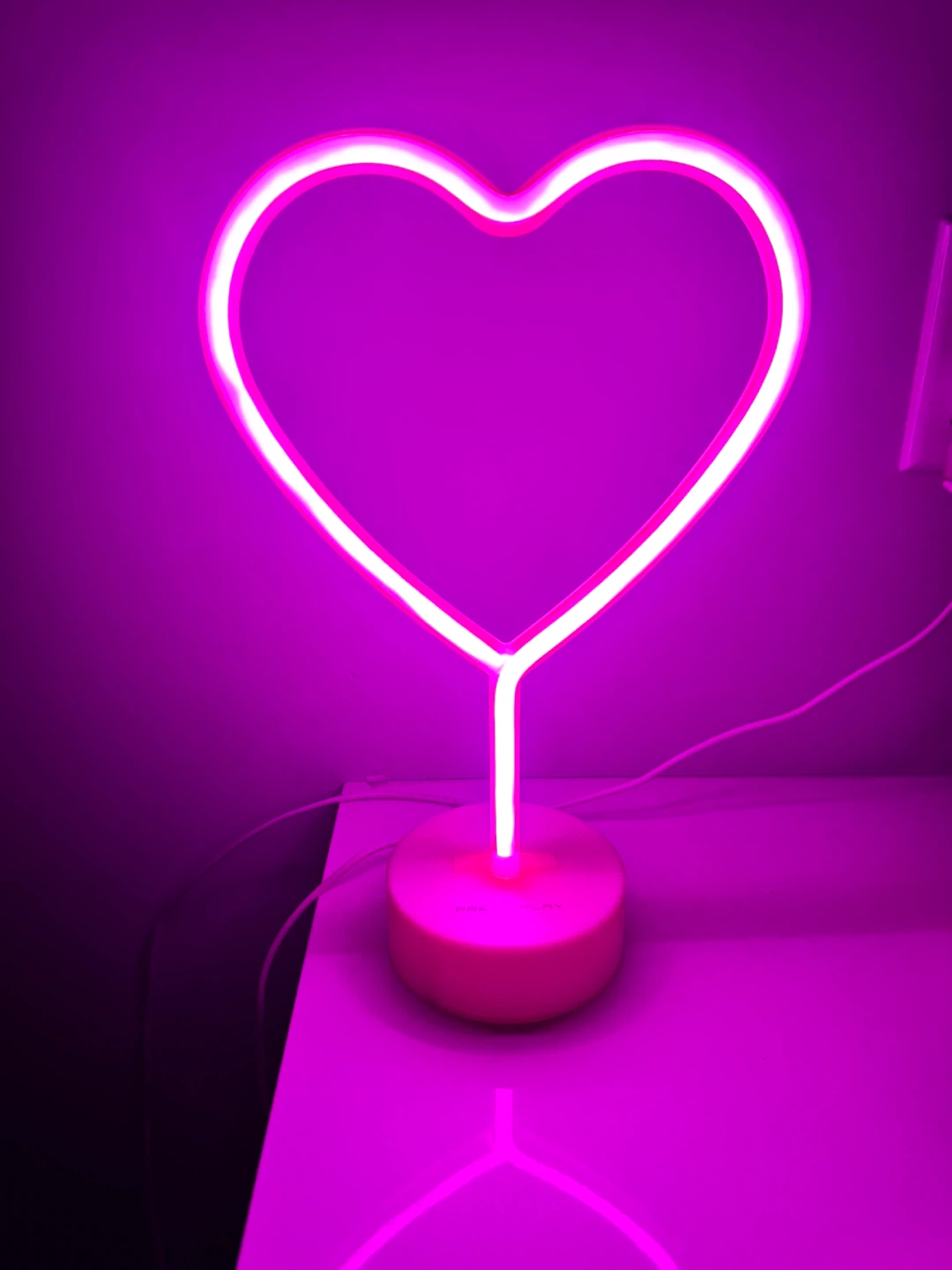 Heart Shaped Neon Light - photo 2