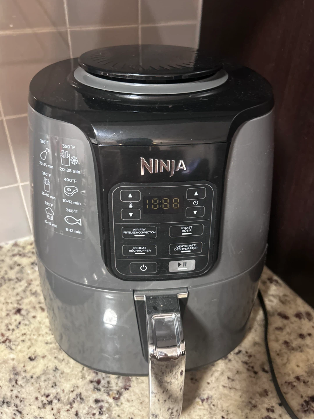 Ninja Air Fryer with Silicone Liner